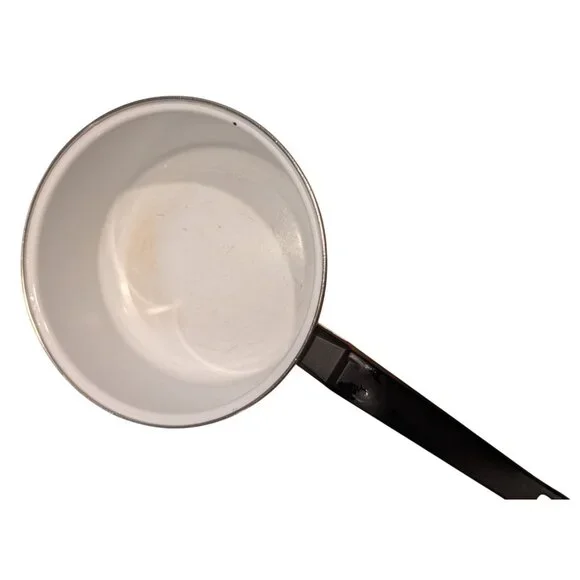 Vintage Strawberry Fields 2 Quart Enamel Cooking Pot with lid - Picture 13 of 16